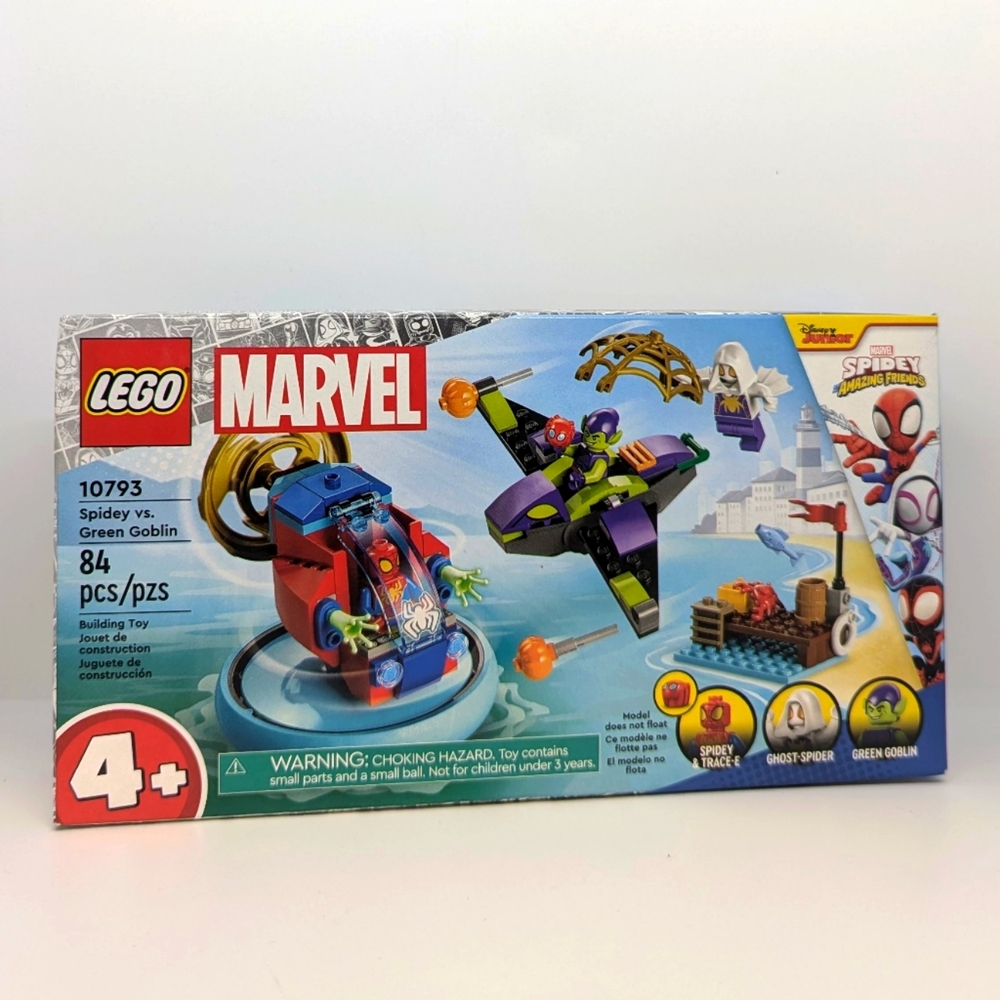 NEW sealed Lego Spidey vs green goblin 10793